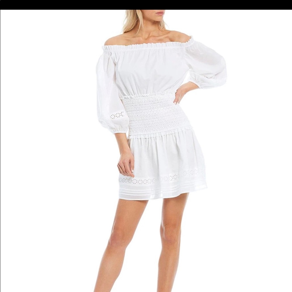 Woman’s Gianni Bini Eyelet Dress size large